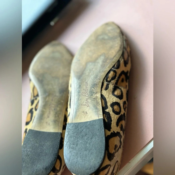 Sam Edelman Rae Leopard Print Point Flat size 9.5 - Picture 14 of 15
